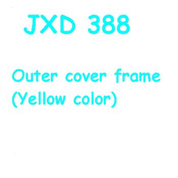 jxd-388-quad-copter out cover frame (yellow color)